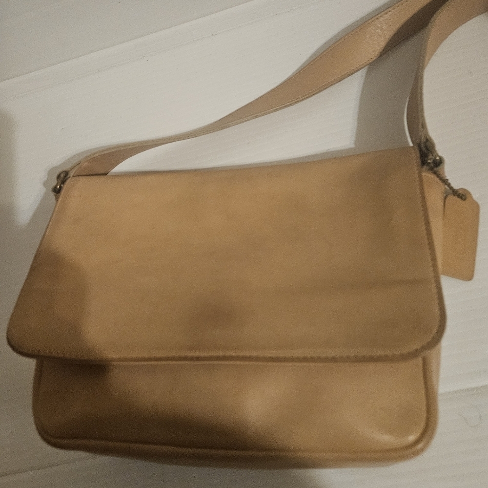 Rare Vintage Coach Manhattan Bistro Bag – Bise Crossbody, Lightweight Leather. - Picture 6 of 15